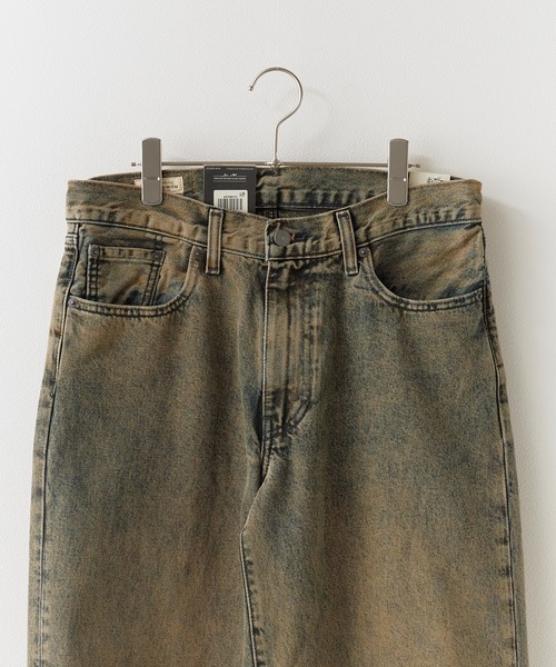 Levi's(リーバイス)の「LEVI'S/リーバイス 578 バギージーンズ ブラウン デニムパンツ ジーパン バギーパンツ テーパード 秋 秋服 2026年秋冬(デニムパンツ・メンズ・ライトブラック・30inch/32inch/34inch/36inch)」の8枚目の写真