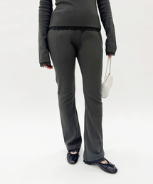 EDIT. FOR LULU | 【HOLIDAY/ホリデイ】SUPER RIB LACE PANTS(スラックス)
