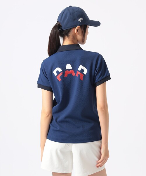 BEAMS GOLF(ビームスゴルフ)の「〈WOMEN〉ORANGE LABEL / PARロゴ ポロシャツ(吸水速乾)(ポロシャツ・レディース・レッド/ホワイト/ネイビー・MEDIUM/LARGE/SMALL)」の21枚目の写真