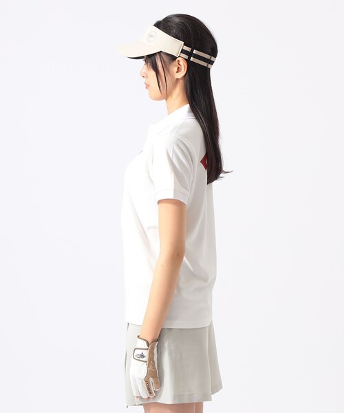 BEAMS GOLF(ビームスゴルフ)の「〈WOMEN〉ORANGE LABEL / PARロゴ ポロシャツ(吸水速乾)(ポロシャツ・レディース・レッド/ホワイト/ネイビー・MEDIUM/LARGE/SMALL)」の20枚目の写真