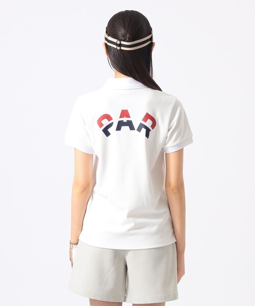 BEAMS GOLF(ビームスゴルフ)の「〈WOMEN〉ORANGE LABEL / PARロゴ ポロシャツ(吸水速乾)(ポロシャツ・レディース・レッド/ホワイト/ネイビー・MEDIUM/LARGE/SMALL)」の18枚目の写真