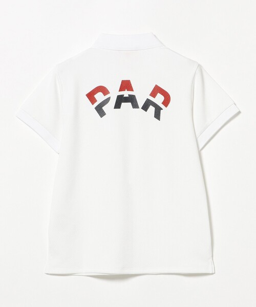 BEAMS GOLF(ビームスゴルフ)の「〈WOMEN〉ORANGE LABEL / PARロゴ ポロシャツ(吸水速乾)(ポロシャツ・レディース・レッド/ホワイト/ネイビー・MEDIUM/LARGE/SMALL)」の16枚目の写真