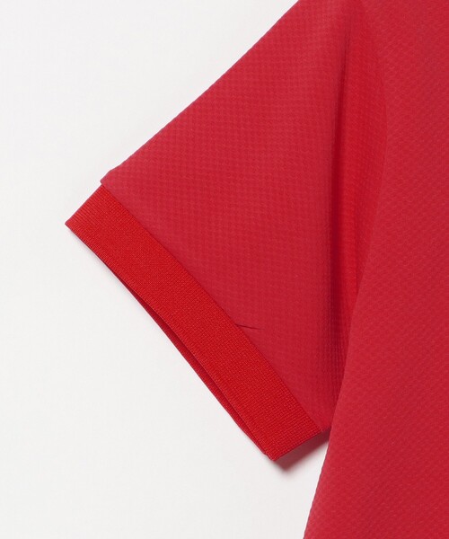 BEAMS GOLF(ビームスゴルフ)の「〈WOMEN〉ORANGE LABEL / PARロゴ ポロシャツ(吸水速乾)(ポロシャツ・レディース・レッド/ホワイト/ネイビー・MEDIUM/LARGE/SMALL)」の12枚目の写真