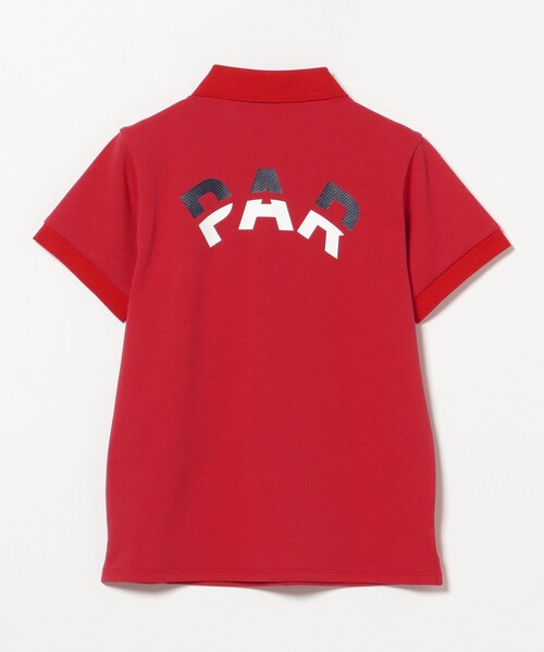 BEAMS GOLF(ビームスゴルフ)の「〈WOMEN〉ORANGE LABEL / PARロゴ ポロシャツ(吸水速乾)(ポロシャツ・レディース・レッド/ホワイト/ネイビー・MEDIUM/LARGE/SMALL)」の10枚目の写真