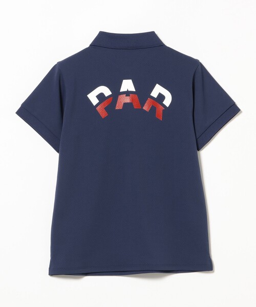 BEAMS GOLF(ビームスゴルフ)の「〈WOMEN〉ORANGE LABEL / PARロゴ ポロシャツ(吸水速乾)(ポロシャツ・レディース・レッド/ホワイト/ネイビー・MEDIUM/LARGE/SMALL)」の6枚目の写真