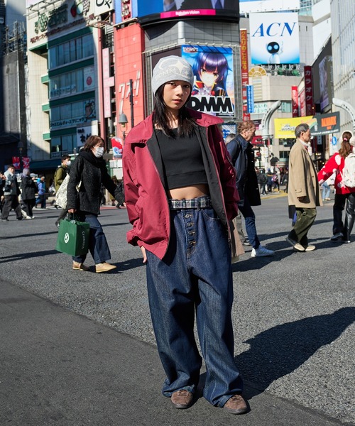 kutir（クティール）の「13OZ ASSORTED BUGGY DENIM PANTS／13OZアソートバギーデニムパンツ（デニムパンツ・メンズ・インディゴブルー/ブラック/ダークインディゴブルー/グレー・SMALL/LARGE/MEDIUM）」の20枚目の写真