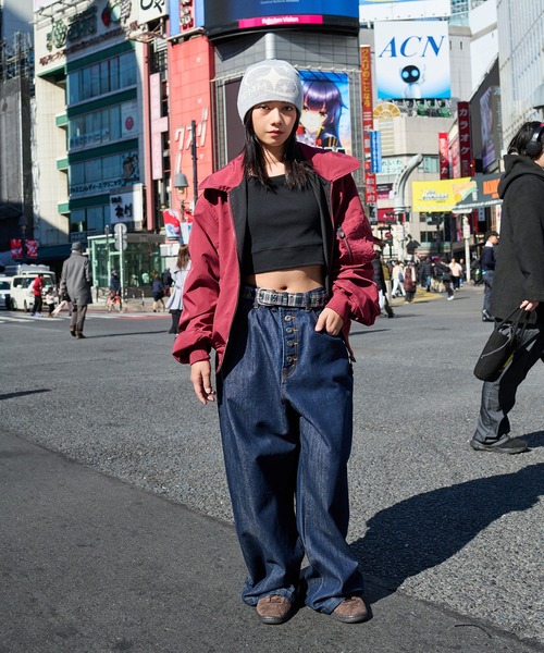 kutir（クティール）の「13OZ ASSORTED BUGGY DENIM PANTS／13OZアソートバギーデニムパンツ（デニムパンツ・メンズ・インディゴブルー/ブラック/ダークインディゴブルー/グレー・SMALL/LARGE/MEDIUM）」の21枚目の写真