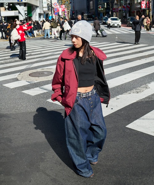 kutir（クティール）の「13OZ ASSORTED BUGGY DENIM PANTS／13OZアソートバギーデニムパンツ（デニムパンツ・メンズ・インディゴブルー/ブラック/ダークインディゴブルー/グレー・SMALL/LARGE/MEDIUM）」の22枚目の写真