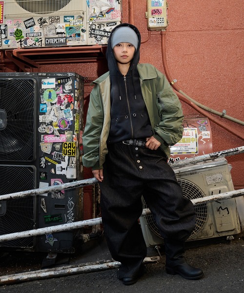 kutir（クティール）の「13OZ ASSORTED BUGGY DENIM PANTS／13OZアソートバギーデニムパンツ（デニムパンツ・メンズ・インディゴブルー/ブラック/ダークインディゴブルー/グレー・SMALL/LARGE/MEDIUM）」の6枚目の写真