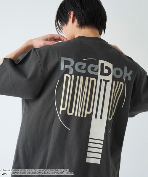 Reebok（リーボック）別注PUMP Tシャツ（Tシャツ/カットソー）｜coen