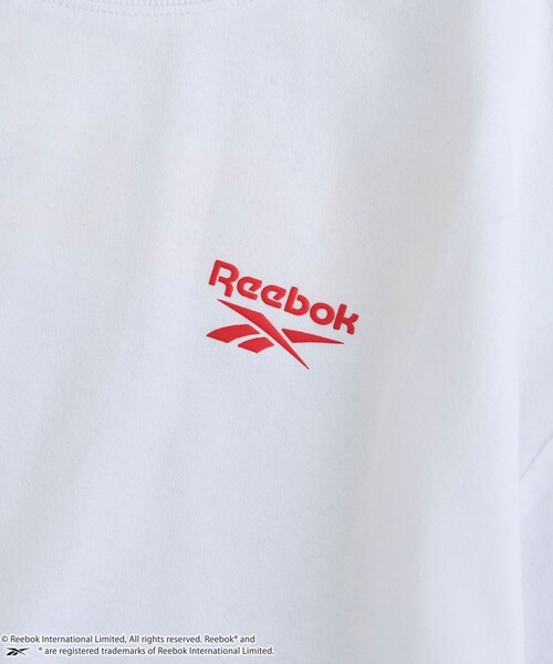 Reebok(リーボック)の「Reebok(リーボック)別注PUMP Tシャツ(Tシャツ/カットソー・メンズ・ホワイト/ベージュ/ダークグレー・XL/L/M/S)」の4枚目の写真