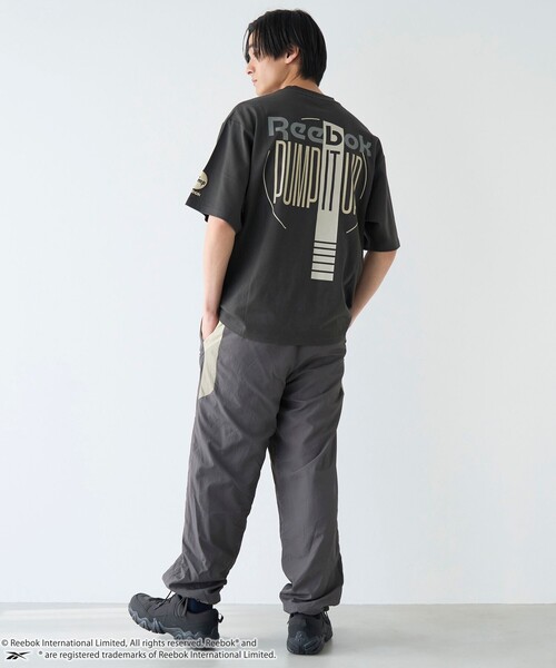 Reebok(リーボック)の「Reebok(リーボック)別注PUMP Tシャツ(Tシャツ/カットソー・メンズ・ホワイト/ベージュ/ダークグレー・XL/L/M/S)」の7枚目の写真