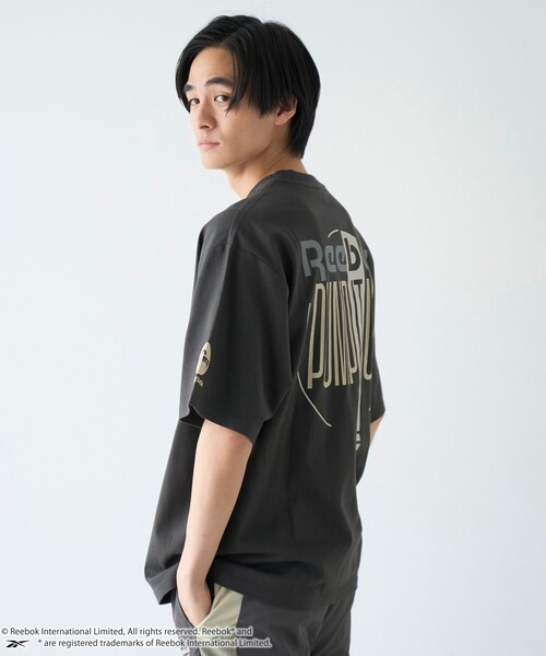 Reebok(リーボック)の「Reebok(リーボック)別注PUMP Tシャツ(Tシャツ/カットソー・メンズ・ホワイト/ベージュ/ダークグレー・XL/L/M/S)」の9枚目の写真