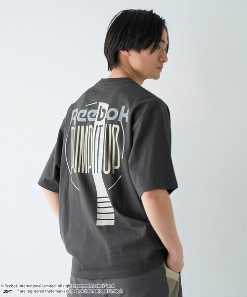 Reebok(リーボック)の「Reebok(リーボック)別注PUMP Tシャツ(Tシャツ/カットソー・メンズ・ホワイト/ベージュ/ダークグレー・XL/L/M/S)」の10枚目の写真