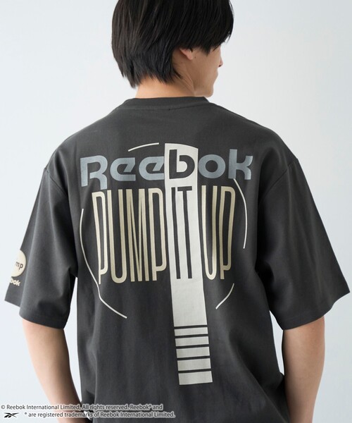 Reebok(リーボック)の「Reebok(リーボック)別注PUMP Tシャツ(Tシャツ/カットソー・メンズ・ホワイト/ベージュ/ダークグレー・XL/L/M/S)」の11枚目の写真