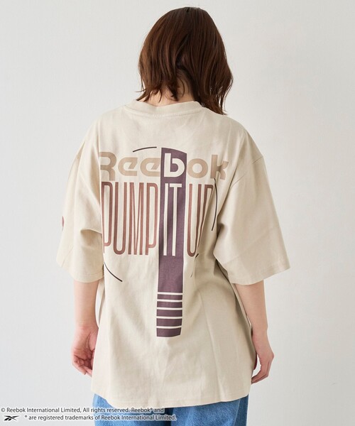 Reebok(リーボック)の「Reebok(リーボック)別注PUMP Tシャツ(Tシャツ/カットソー・メンズ・ホワイト/ベージュ/ダークグレー・XL/L/M/S)」の17枚目の写真
