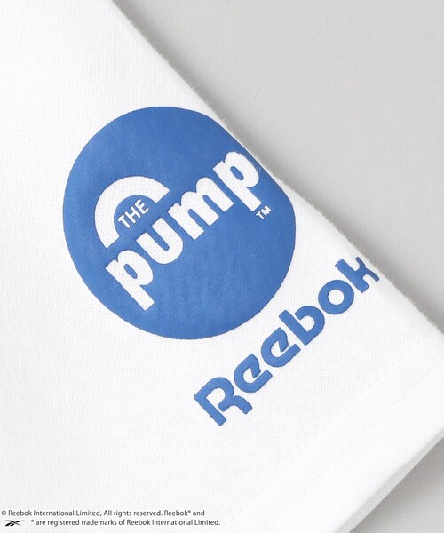 Reebok(リーボック)の「Reebok(リーボック)別注PUMP Tシャツ(Tシャツ/カットソー・メンズ・ホワイト/ベージュ/ダークグレー・XL/L/M/S)」の20枚目の写真