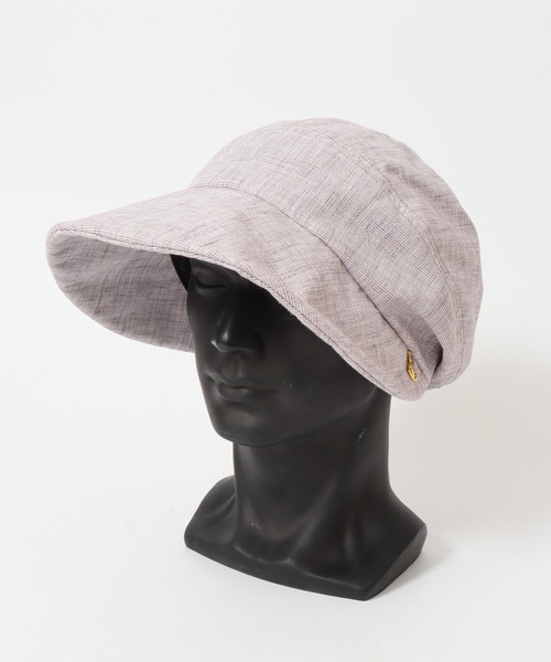 FUNALIVE（ファンアライブ）の「遮光 猫チャーム付きスラブキャスケット（キャスケット・メンズ・アイボリー/ブラック/ブラウン・FREE）」の22枚目の写真