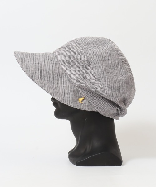 FUNALIVE（ファンアライブ）の「遮光 猫チャーム付きスラブキャスケット（キャスケット・メンズ・アイボリー/ブラック/ブラウン・FREE）」の20枚目の写真