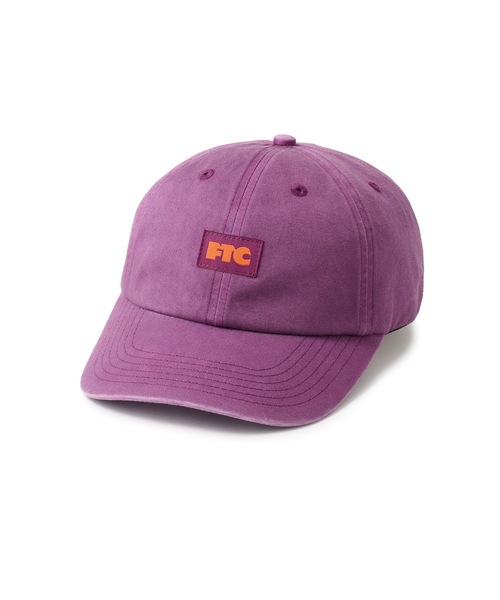 FTC（エフティーシー）の「SMALL LOGO 6 PANEL CAP（キャップ・メンズ・ブラック/パープル/グリーン系その他・FREE）」の3枚目の写真