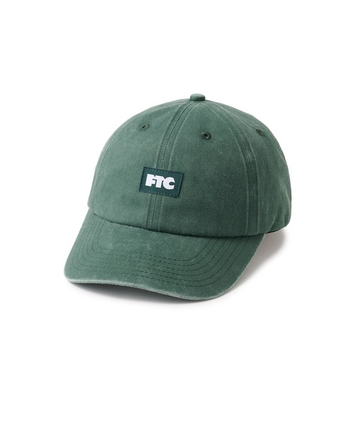 FTC（エフティーシー）の「SMALL LOGO 6 PANEL CAP（キャップ・メンズ・ブラック/パープル/グリーン系その他・FREE）」の2枚目の写真