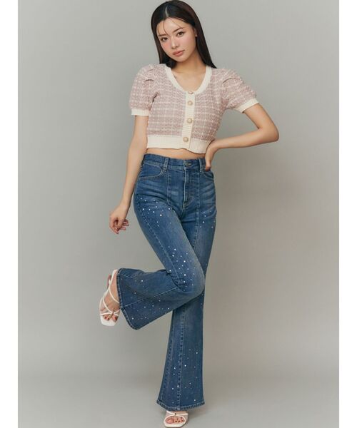 RESEXXY(リゼクシー)の「ラインストーンデニムパンツ(デニムパンツ・レディース・ブルー/ライトブルー・MEDIUM/SMALL)」の20枚目の写真