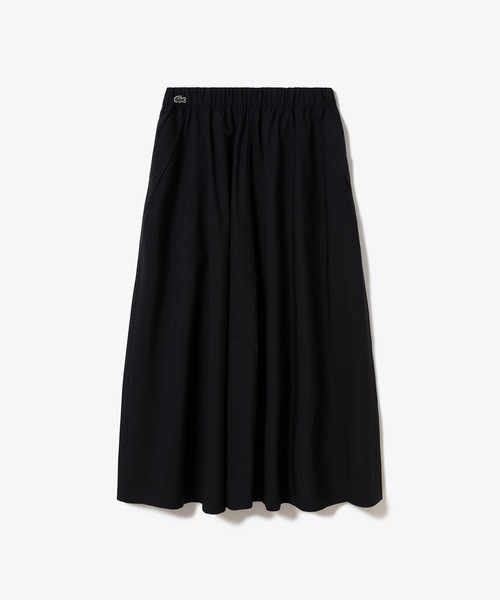 LACOSTE（ラコステ）の「ストレッチタイプライター ギャザー フレアスカート マキシ丈（スカート・レディース・ネイビー/ベージュ/ライトグリーン・38/34/36/40）」の20枚目の写真