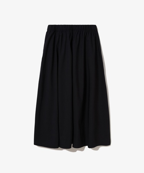 LACOSTE（ラコステ）の「ストレッチタイプライター ギャザー フレアスカート マキシ丈（スカート・レディース・ネイビー/ベージュ/ライトグリーン・38/34/36/40）」の22枚目の写真