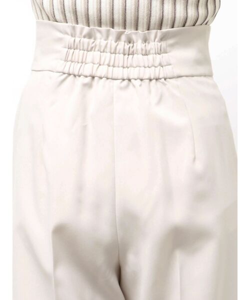 MURUA（ムルーア）の「【接触冷感】ハイウエストセンプレワイドパンツ【セットアップ着用可】（スラックス・レディース・ブルー/ベージュ/グレー/ブラック・2/1）」の13枚目の写真