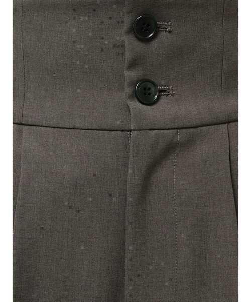 MURUA（ムルーア）の「【接触冷感】ハイウエストセンプレワイドパンツ【セットアップ着用可】（スラックス・レディース・ブルー/ベージュ/グレー/ブラック・2/1）」の18枚目の写真