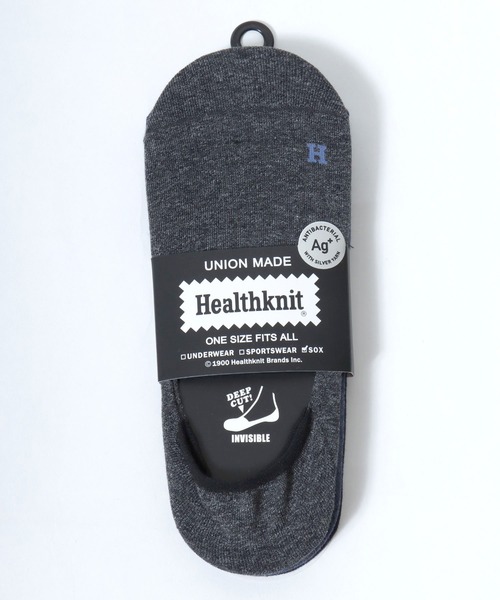 Healthknit（ヘルスニット）の「healthknit（ヘルスニット）3足セット インステップソックス/Ag+抗菌防臭 スニーカーソックス メンズ 25-27cm（ソックス/靴下・メンズ・ブラック/その他・M）」の13枚目の写真