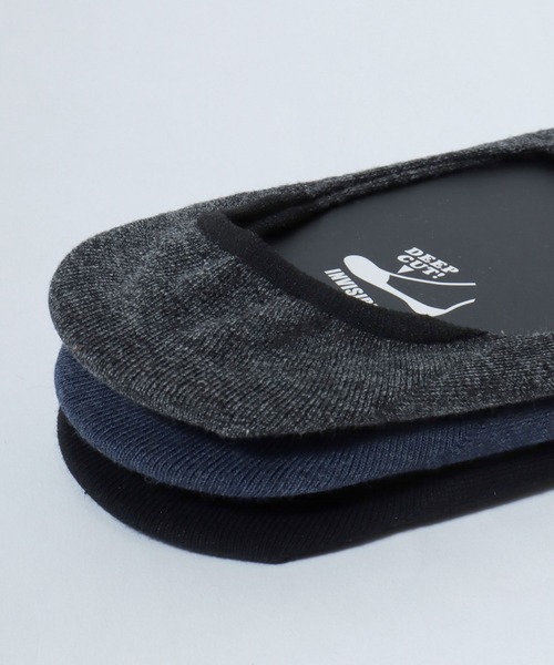 Healthknit（ヘルスニット）の「healthknit（ヘルスニット）3足セット インステップソックス/Ag+抗菌防臭 スニーカーソックス メンズ 25-27cm（ソックス/靴下・メンズ・ブラック/その他・M）」の18枚目の写真