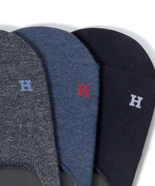 Healthknit（ヘルスニット）の「healthknit（ヘルスニット）3足セット インステップソックス/Ag+抗菌防臭 スニーカーソックス メンズ 25-27cm（ソックス/靴下・メンズ・ブラック/その他・M）」の16枚目の写真