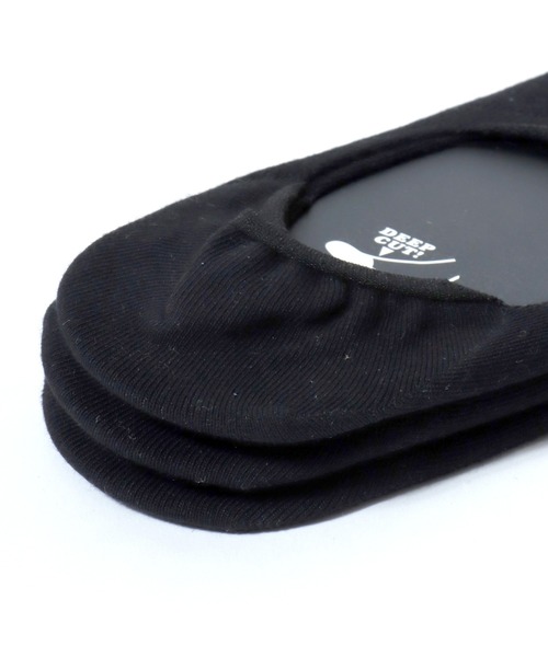 Healthknit（ヘルスニット）の「healthknit（ヘルスニット）3足セット インステップソックス/Ag+抗菌防臭 スニーカーソックス メンズ 25-27cm（ソックス/靴下・メンズ・ブラック/その他・M）」の10枚目の写真