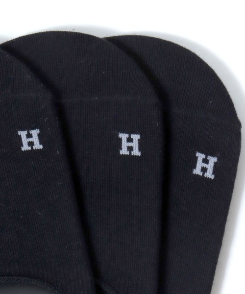 Healthknit（ヘルスニット）の「healthknit（ヘルスニット）3足セット インステップソックス/Ag+抗菌防臭 スニーカーソックス メンズ 25-27cm（ソックス/靴下・メンズ・ブラック/その他・M）」の8枚目の写真
