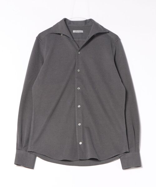 DESIGNWORKS（デザインワークス）の「ｼﾞｬｰｼﾞｼｬﾂ（シャツ/ブラウス・メンズ・グレー/チャコールグレー・46/48/50/52）」の2枚目の写真