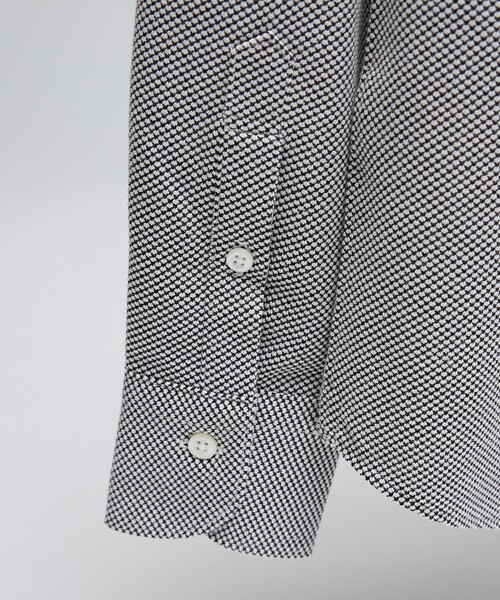 DESIGNWORKS(デザインワークス)の「【定番人気】立体襟コットンシャツ(シャツ/ブラウス・メンズ・グレー/チャコールグレー・46/48/50/52)」の7枚目の写真