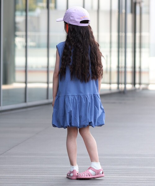 BEAMS mini(ビームスミニ)の「クイックドライ ワンピース 2026SS (90~140cm) 子供服 夏物 まとめ買い キッズ プチプラ 定番 速乾(ワンピース・キッズ・ブルー系その他4/オリーブ・90/100/110/140/130/120)」の6枚目の写真