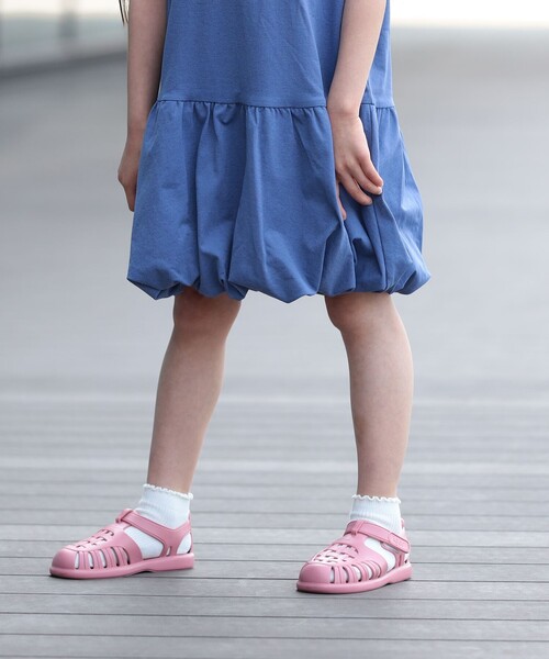 BEAMS mini(ビームスミニ)の「クイックドライ ワンピース 2026SS (90~140cm) 子供服 夏物 まとめ買い キッズ プチプラ 定番 速乾(ワンピース・キッズ・ブルー系その他4/オリーブ・90/100/110/140/130/120)」の8枚目の写真