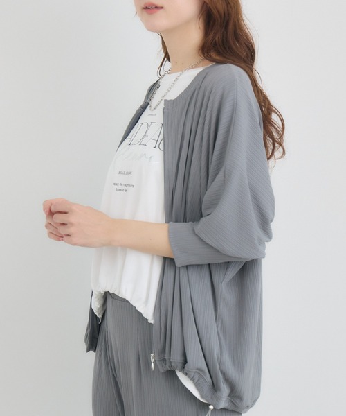 KATHARINE ROSS(キャサリンロス)の「【KATHARINE ROSS】ドロストボックスロゴTシャツ(Tシャツ/カットソー・レディース・チャコールグレー/オフホワイト/イエロー・FREE)」の9枚目の写真