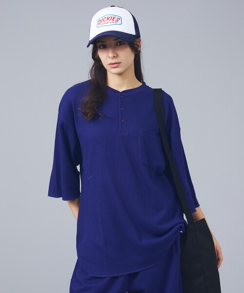 Dickies(ディッキーズ)の「【DICKIES/ディッキーズ】LOGO PRINT ROPE 2WAY SHOULDER / ロゴプリント ロープ2wayショルダーバッグ / トートバッグ / ユニセックス(ショルダーバッグ・メンズ・スミクロ/ブラック/オフホワイト/アイボリー・フリー)」の13枚目の写真