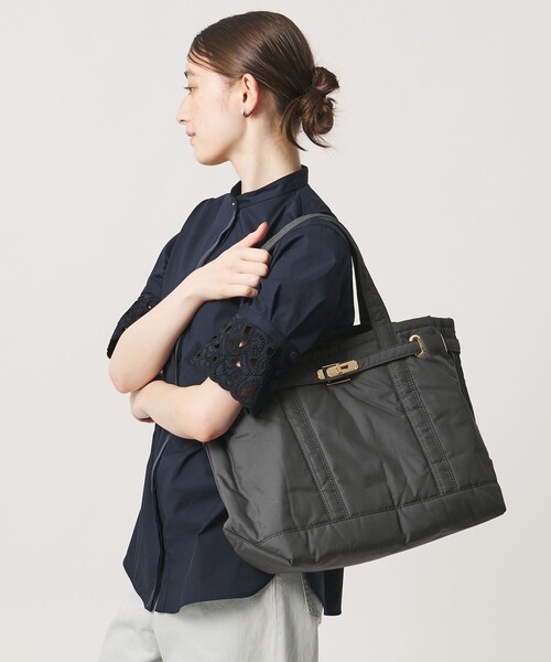 sita parantica（シータパランティカ）の「【別注】＜sita parantica＞トートバッグ M（トートバッグ・レディース・ダークグレー/ブラック・FREE）」の4枚目の写真