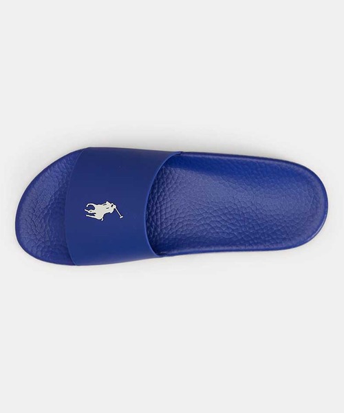 POLO RALPH LAUREN(ポロ ラルフ ローレン)の「ポロ ラルフ ローレン ウィメンズ POLO SLIDE ポロ スライド サンダル(サンダル・レディース・オレンジ/ブルー・70/60/50)」の4枚目の写真