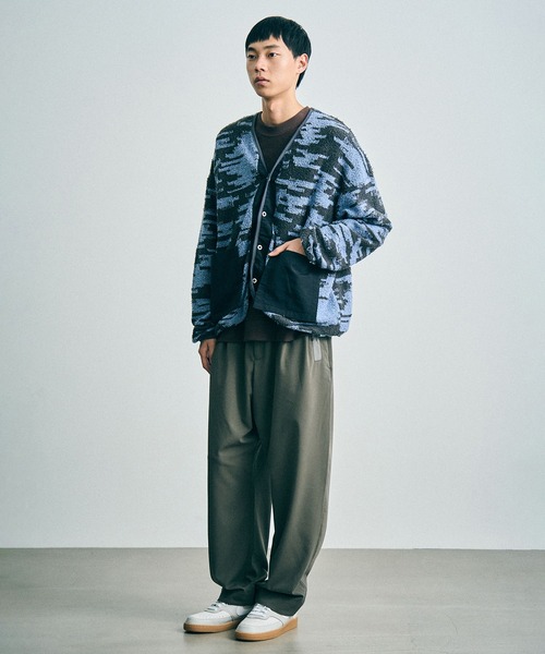 sneeuw(スニュウ)の「ユゲJQカーディガン(カーディガン/ボレロ・レディース・ベージュ/ブルー・3/1)」の11枚目の写真