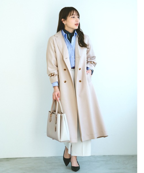 COHINA（コヒナ）の「【VISコラボ】【軽量】チャーム付き2wayトート 【低身長・小柄女性】（トートバッグ・レディース・ホワイト/ブラック/ベージュ・ONE SIZE）」の14枚目の写真