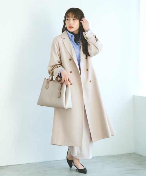 COHINA（コヒナ）の「【VISコラボ】【軽量】チャーム付き2wayトート 【低身長・小柄女性】（トートバッグ・レディース・ホワイト/ブラック/ベージュ・ONE SIZE）」の18枚目の写真