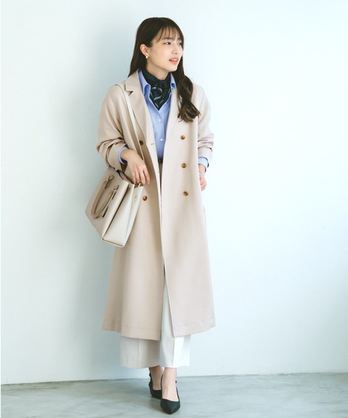 COHINA（コヒナ）の「【VISコラボ】【軽量】チャーム付き2wayトート 【低身長・小柄女性】（トートバッグ・レディース・ホワイト/ブラック/ベージュ・ONE SIZE）」の22枚目の写真