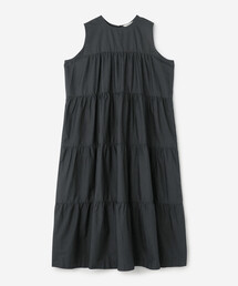 GYMPHLEX（ジムフレックス）の「Gymphlex | コットンブロード スリーブレス ティアードワンピース WOMEN（ワンピース）」