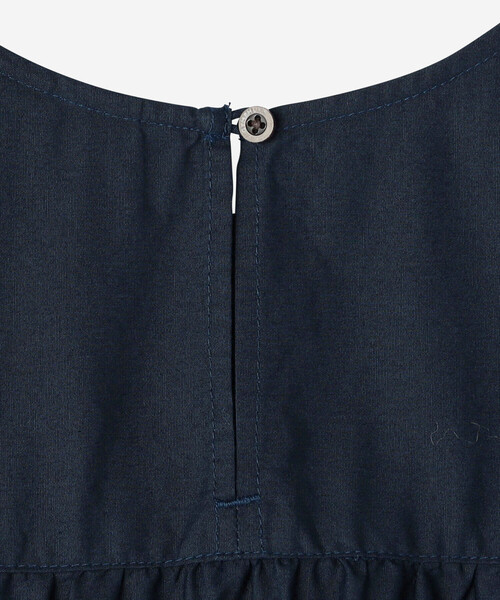 GYMPHLEX(ジムフレックス)の「Gymphlex | コットンブロード スリーブレス ティアードワンピース WOMEN(ワンピース・レディース・カーキ系1/ネイビー/ブラック系その他・14)」の8枚目の写真