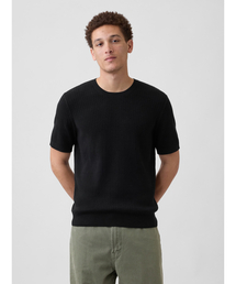 GAP | リブ クルーネック ニットTシャツ(ニット/セーター)